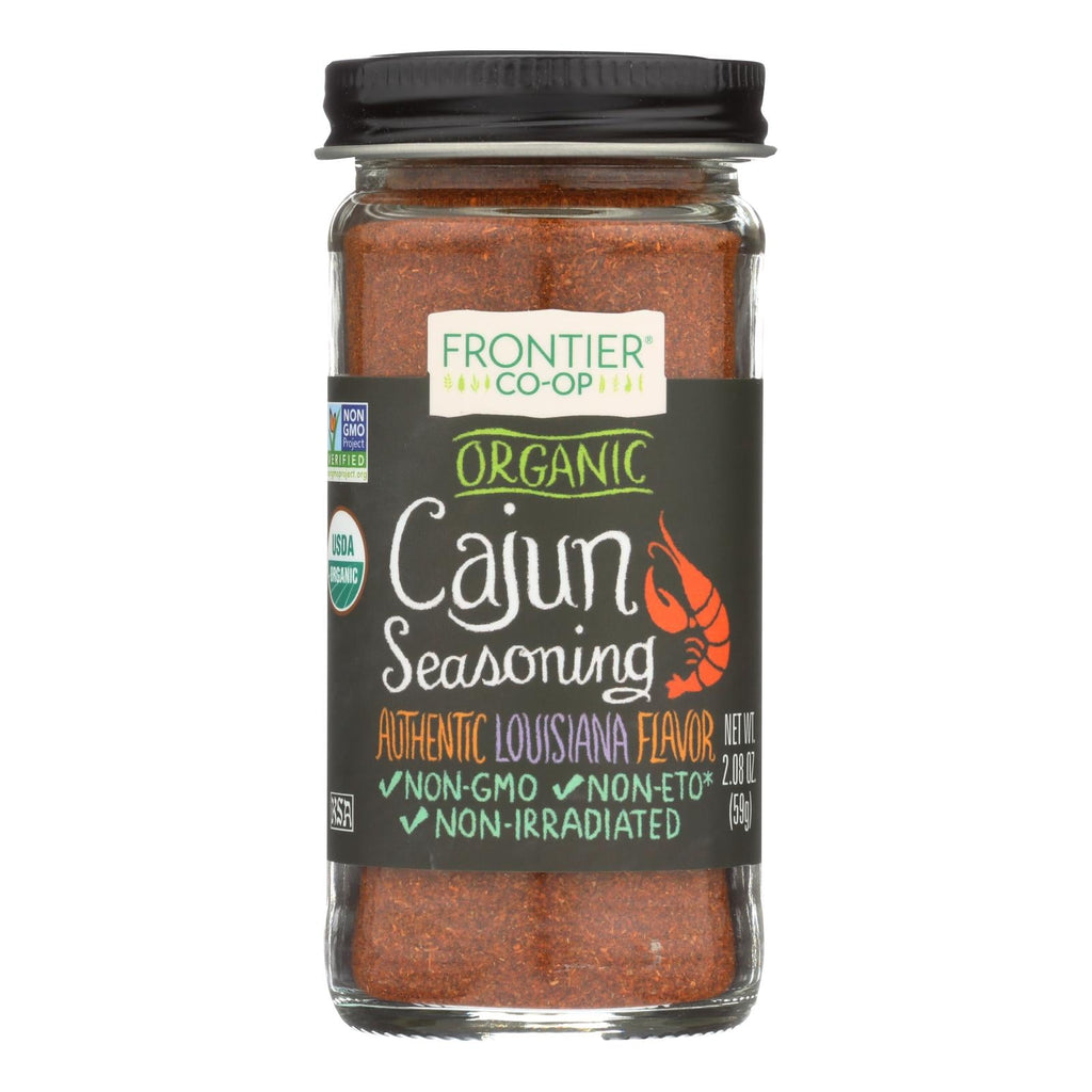 Frontier Co-op Organic Cajun Seasoning Blend, 2.08 oz