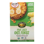 Nature's Path Organic Corn Flakes Cereal (Pack of 12) - Fruit Juice Sweetened, 10.6 Oz.
