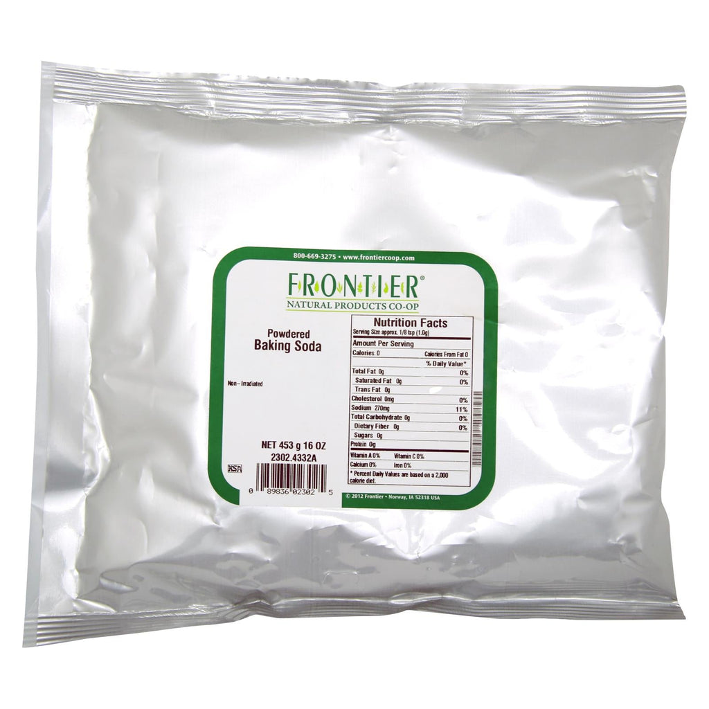 Frontier Co-op Baking Soda Powder, 1 lb