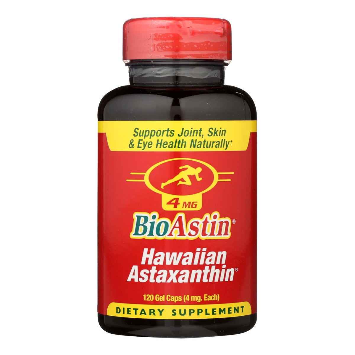 Bioastin 4mg (Pack of 120 Capsules) Astaxanthin Microalgae