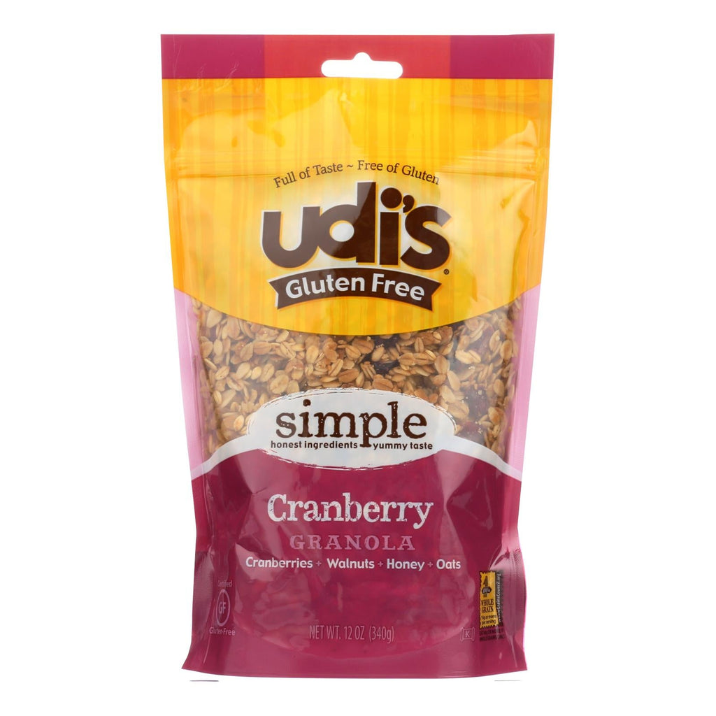 Udi's Cranberry Granola (Pack of 6 - 11 Oz.)