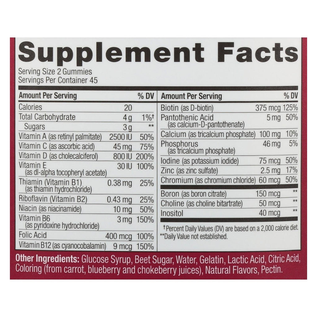 OLLY Women's Multi-Vitamin Berry, 90 ct