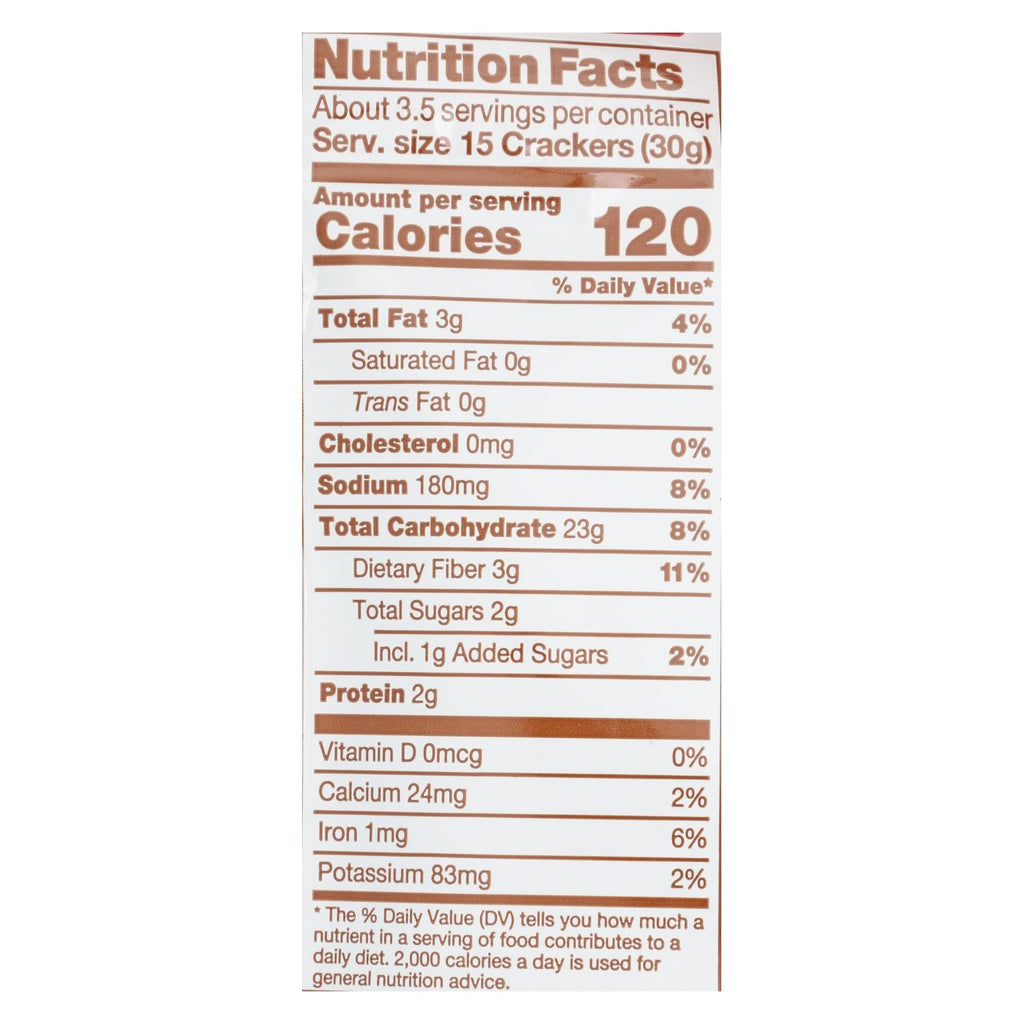 Crunchmaster White Cheddar Multigrain Crackers, 4 oz (Case of 12)