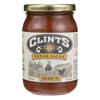Clint's Medium Mexican Salsa, 16 oz (Case of 6)