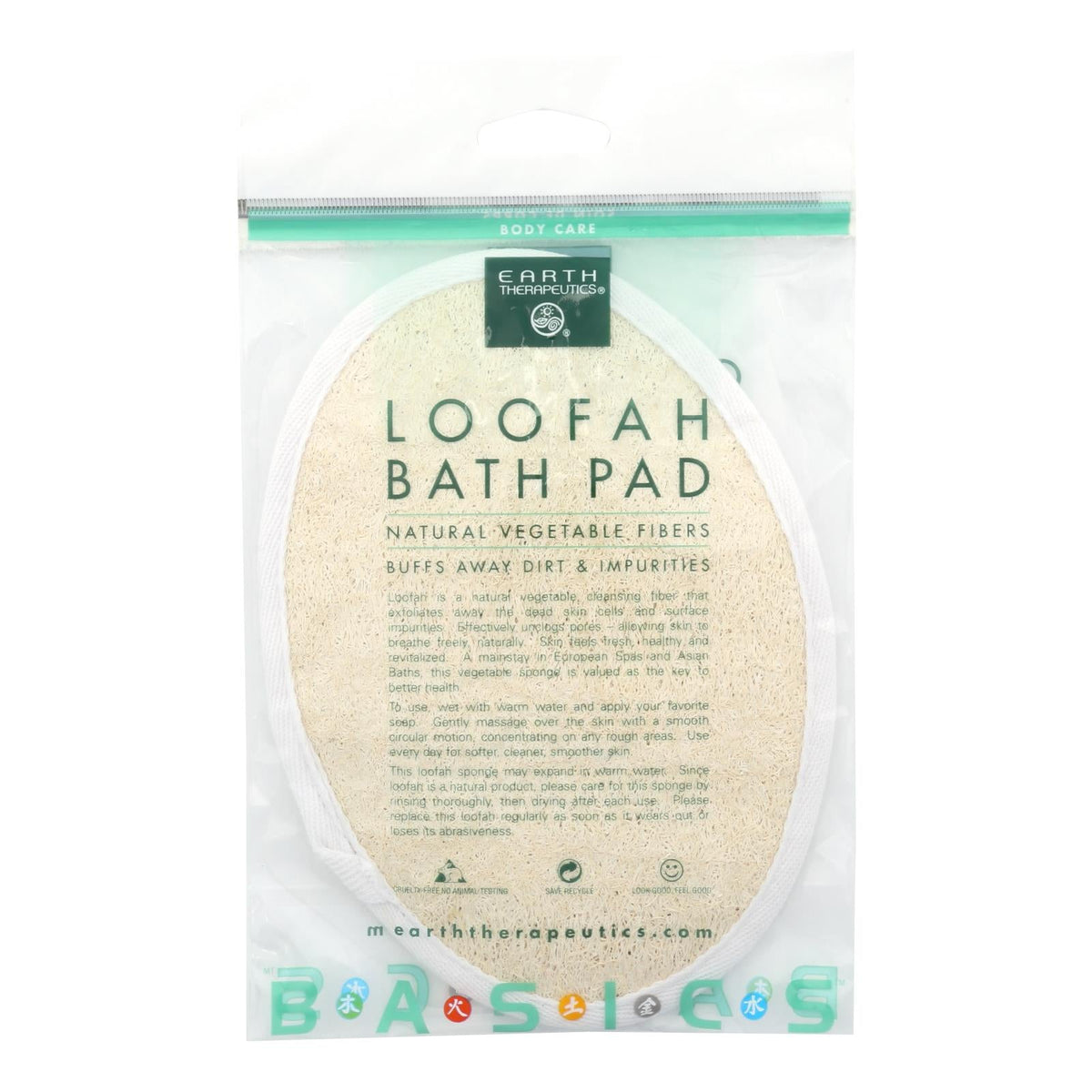 Earth Therapeutics  Loofah Bath Pad