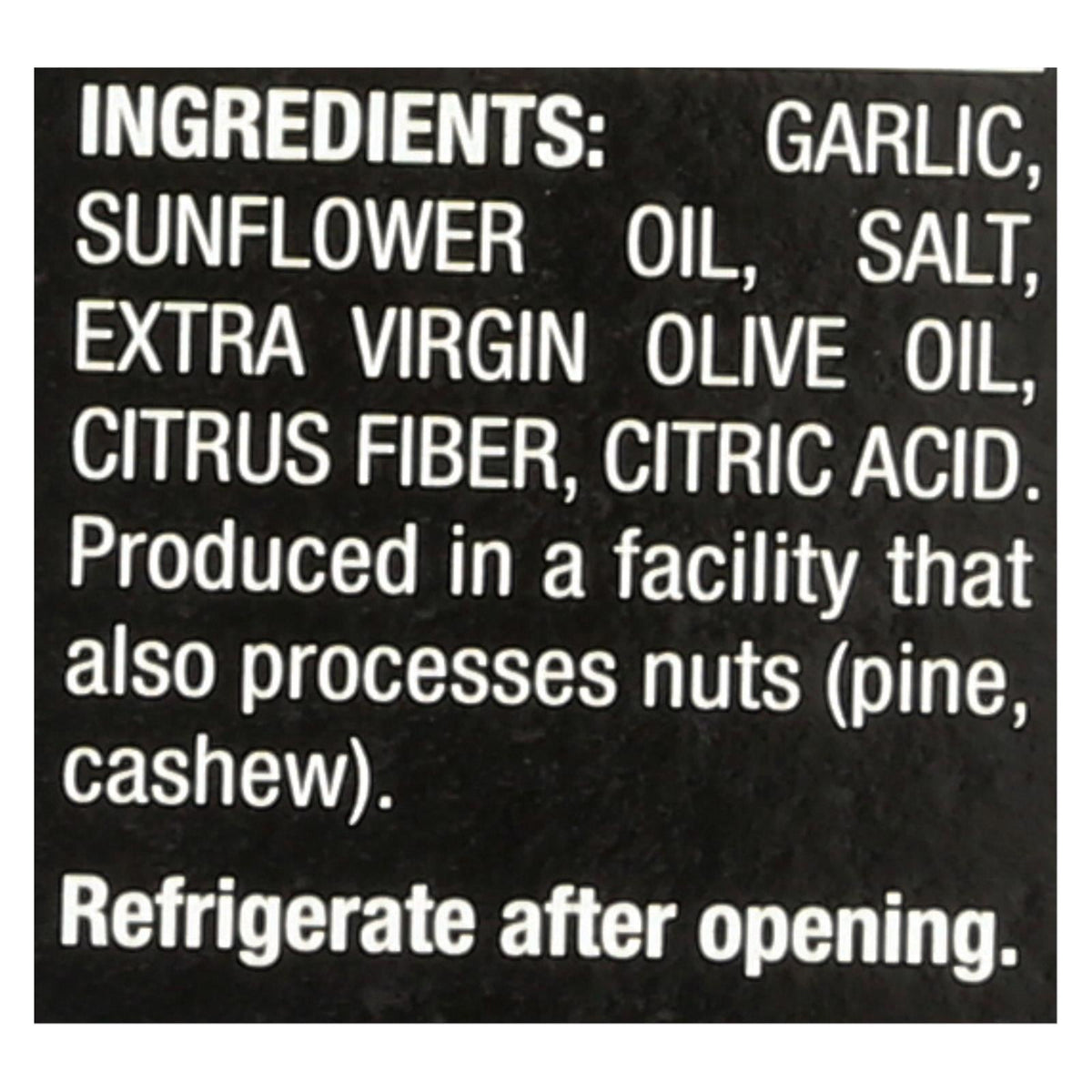 Amore Garlic Paste (Pack of 12) - 3.15 Oz.