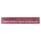 Equal Exchange Organic Vanilla Rooibos Herbal Tea, 20 Tea Bags (Case of 6)