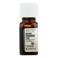Aura Cacia Organic Cinnamon Leaf Essential Oil, 0.25 oz