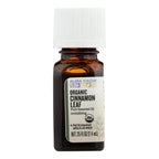 Aura Cacia Organic Cinnamon Leaf Essential Oil, 0.25 oz