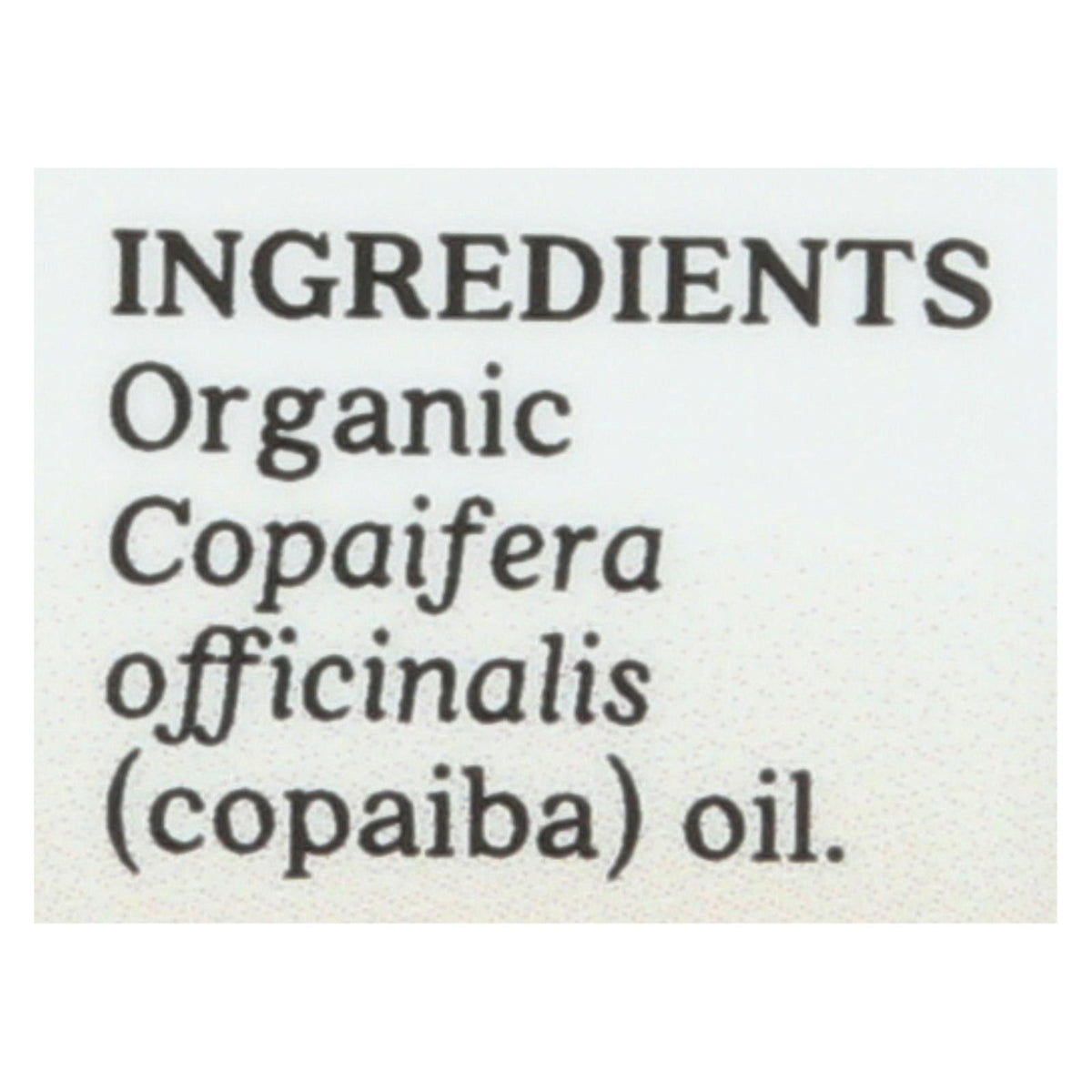 Aura Cacia Essential Oil Copaiba  - 0.25 Fl Oz