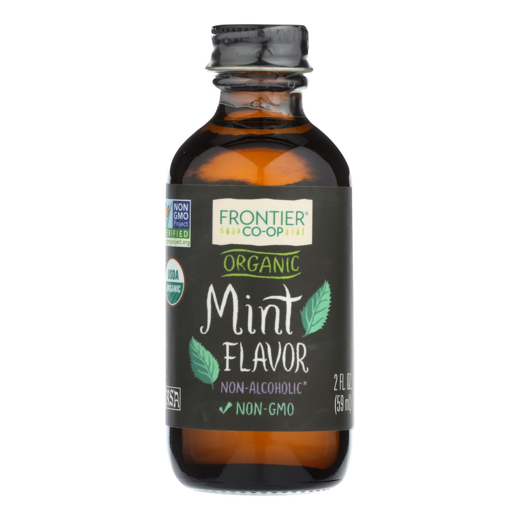Frontier Co-op Organic Mint Flavor, 2 oz