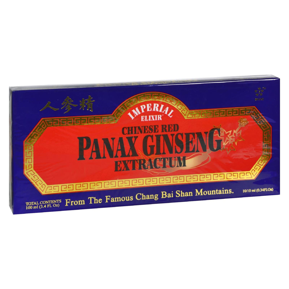 Imperial Elixir Chinese Red Panax Ginseng Extractum, 10 x 10 ml