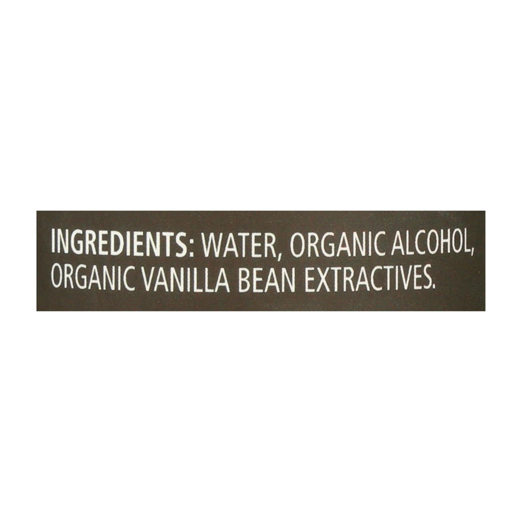 Frontier Co-op Organic Vanilla Extract, 4 oz