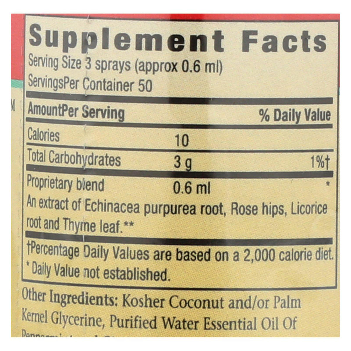 Herbs For Kids Super Kid's Throat Spray Peppermint - Fl Oz