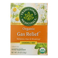 Traditional Medicinals Organic Gas Relief Tea, 16 Tea Bags (Case of 6)
