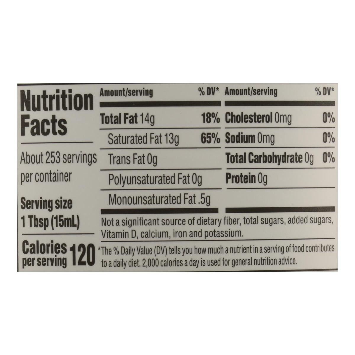 Nutiva Organic Extra Virgin Coconut Oil, 1 Gallon