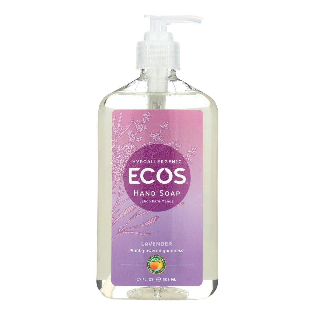 Earth Friendly Hand Soap – Lavender - 6 Pack x 17 Fl Oz.