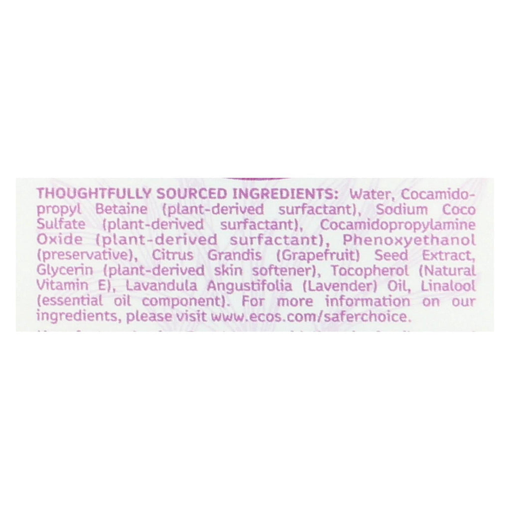 Earth Friendly Hand Soap – Lavender - 6 Pack x 17 Fl Oz.