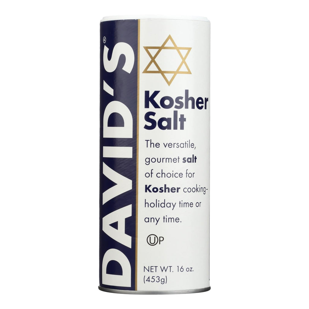 David's Kosher Salt, 16 oz (Case of 12)