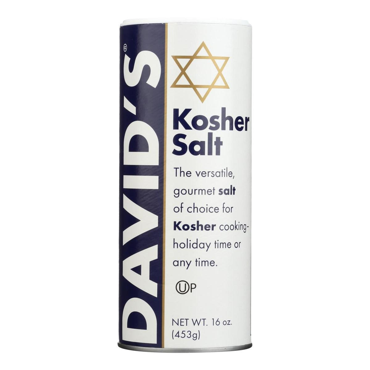 David's Kosher Salt, 16 oz (Case of 12)