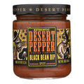 Desert Pepper Trading Spicy Black Bean Dip, 16 oz (Case of 6)