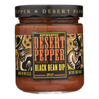 Desert Pepper Trading Spicy Black Bean Dip, 16 oz (Case of 6)