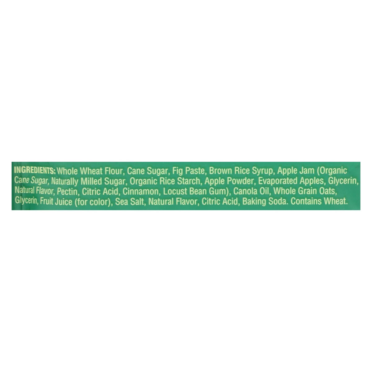 Nature's Bakery Stone-Ground Whole Wheat Fig Bar, Apple Cinnamon, 2 oz (Case of 12)