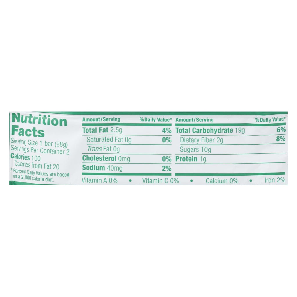 Nature's Bakery Stone-Ground Whole Wheat Fig Bar, Apple Cinnamon, 2 oz (Case of 12)