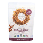 One Degree Organic Foods Sprouted Oat Cinnamon Flax Granola, 11 oz (Case of 6)