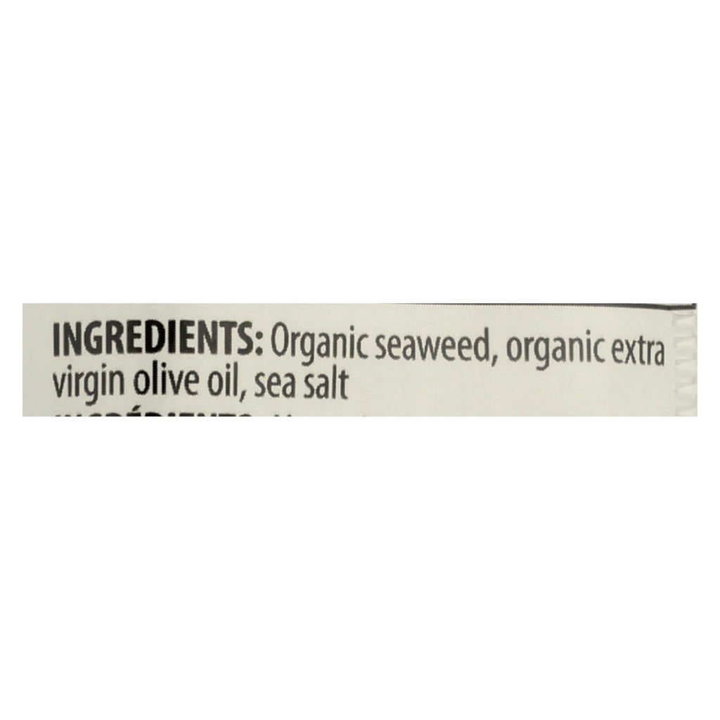 Seasnax Organic Original Roasted Seaweed Snack, 0.18 oz (Case of 24)