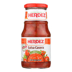 Herdez Salsa Casera, Medium, 16 oz (Case of 12)