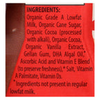 Horizon Organic Dairy Milk (Pack of 3) - Chocolate Lowfat 1% Plus DHA Omega-3, 6/8 Oz