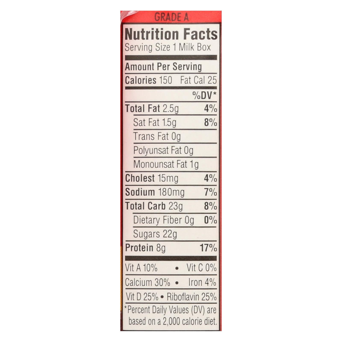 Horizon Organic Dairy Milk (Pack of 3) - Chocolate Lowfat 1% Plus DHA Omega-3, 6/8 Oz