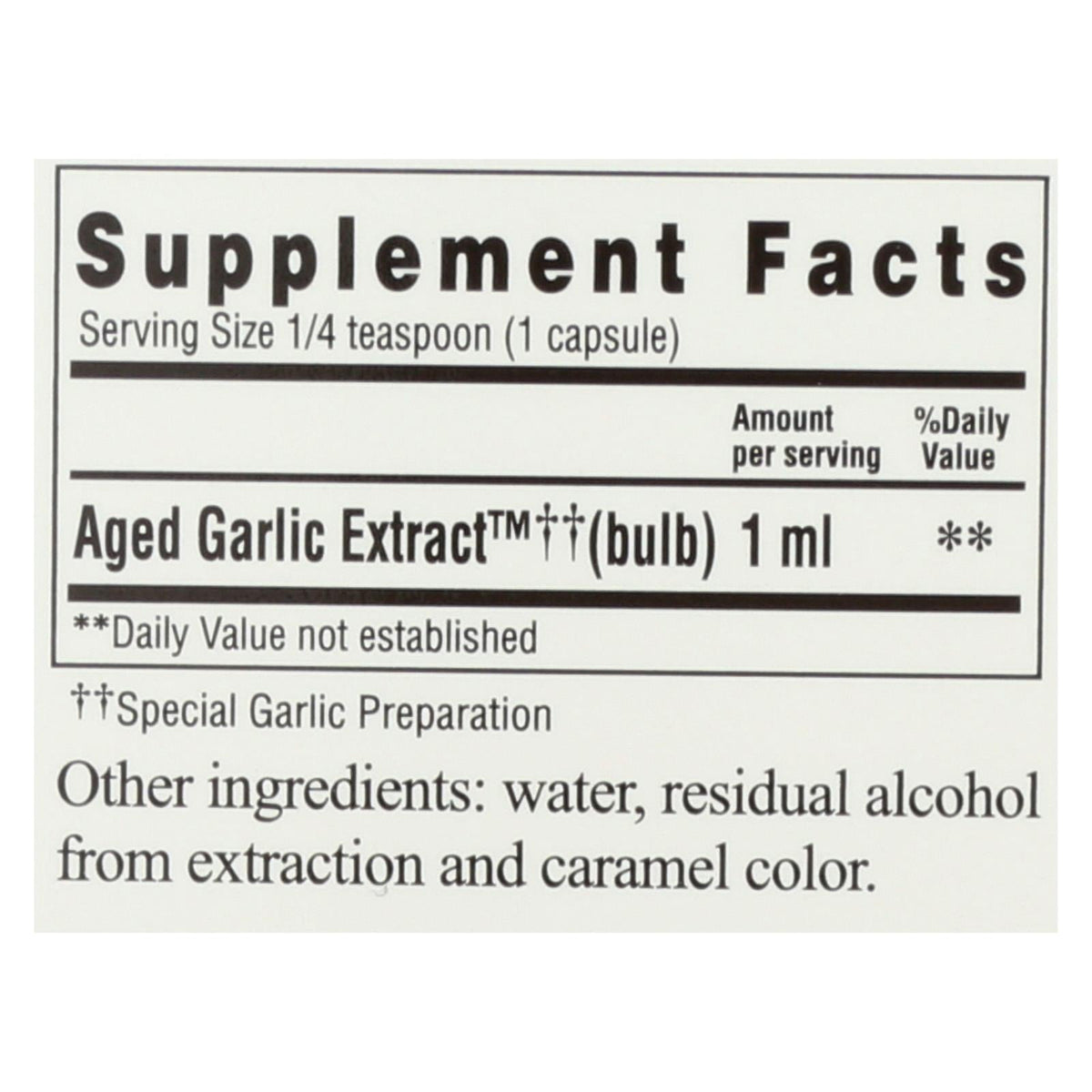 Kyolic Aged Garlic Extract Cardiovascular Liquid (4 Fl Oz)