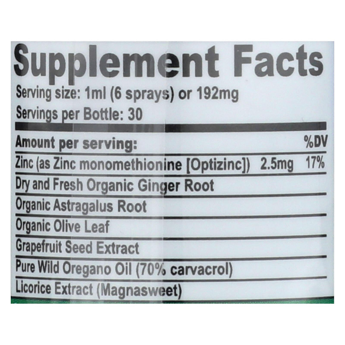California Natural Immunity Shots, 1 fl oz