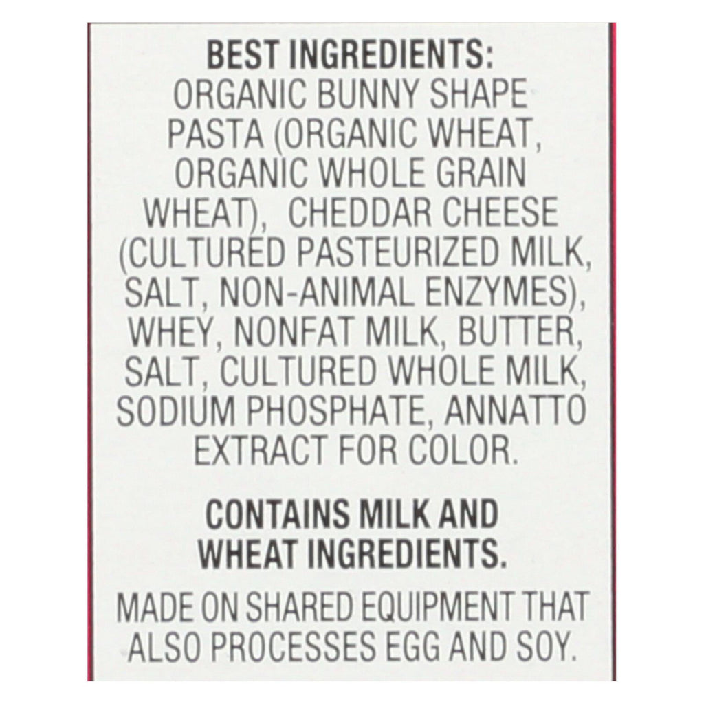 Annie's Homegrown Organic Bunny Pasta Macaroni & Cheese, 6 oz (Case of 12)
