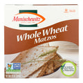 Manischewitz Whole Wheat Matzo, 10 oz (Case of 12)