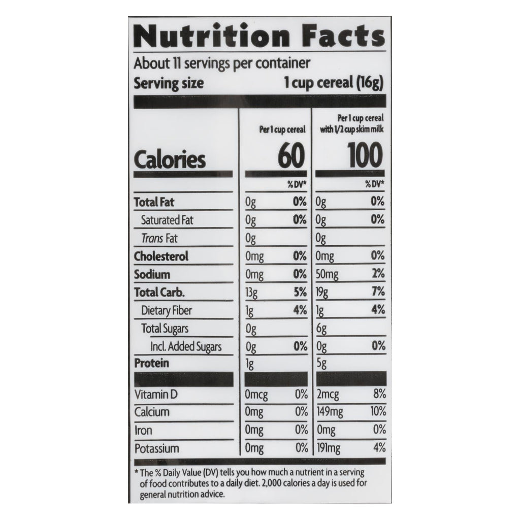 Nature's Path Organic Rice Puffs Cereal, 6 oz (Case of 12)