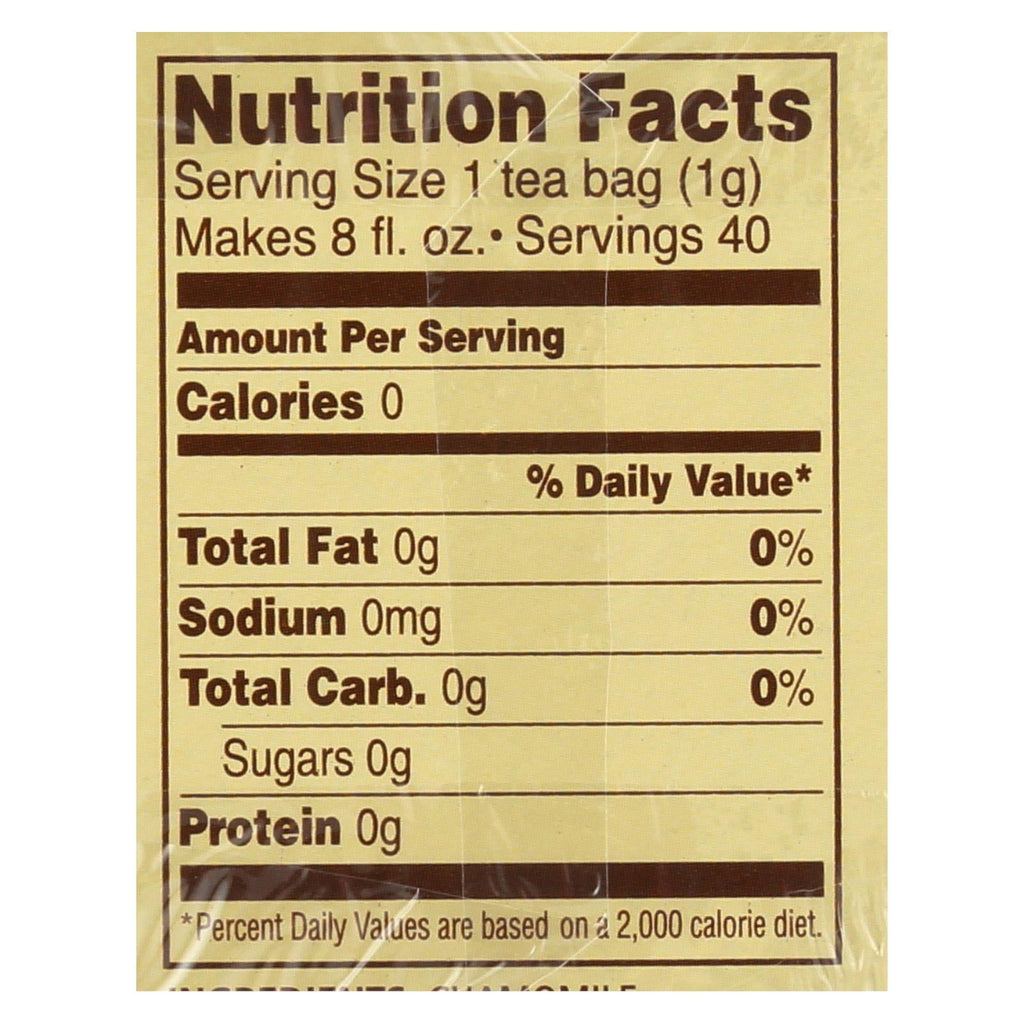 Celestial Seasonings Sleepytime Herbal Tea, Caffeine Free, 40 ct (Case of 6)
