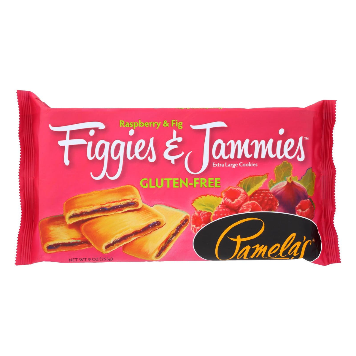 Pamela's Raspberry Figgies & Jammies, 9 oz (Case of 6)