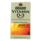 Nature's Answer Vitamin D-3 Drops  - 4000 IU, 0.5 Fl Oz