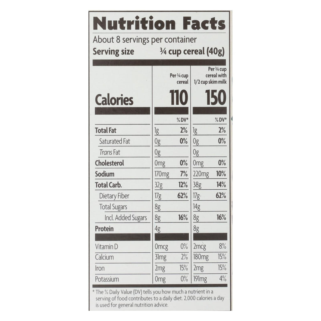 Nature's Path Organic Smart Bran Cereal, 10.6 oz (Case of 12)