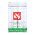 Illy Decaf Medium Roast Ground Coffee for Espresso & Drip, 8.8 oz (Case of 6)