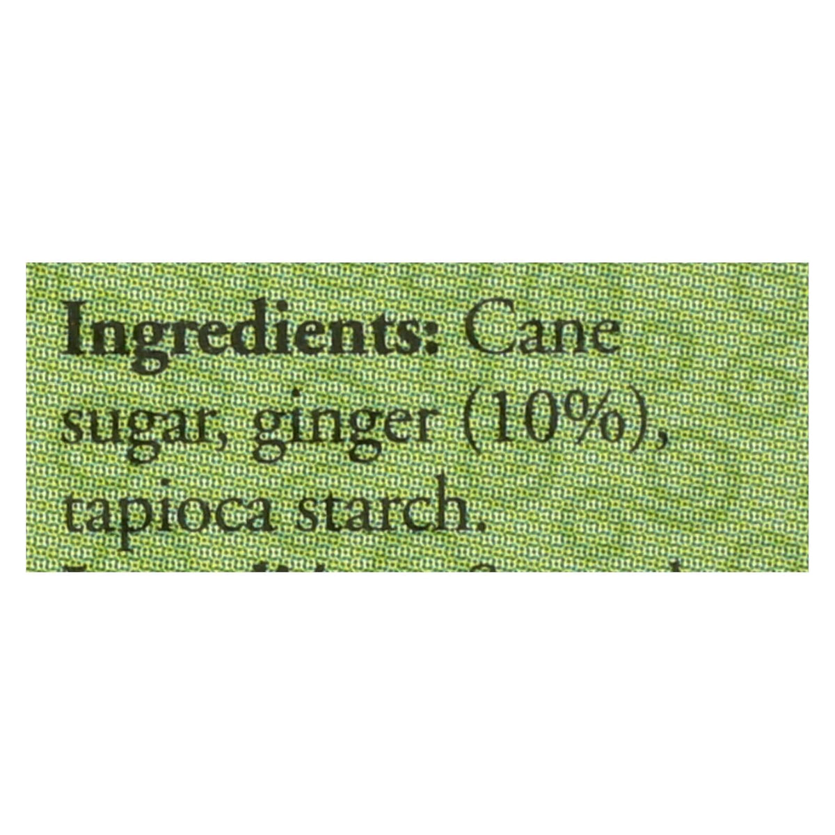 The Ginger People Gin Gins Original Chewy Ginger Candy Travel Pack, 1.6 oz (Case of 24)