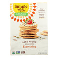 Simple Mills Seed Flour Crackers, Everything, 4.25 oz (Case of 6)