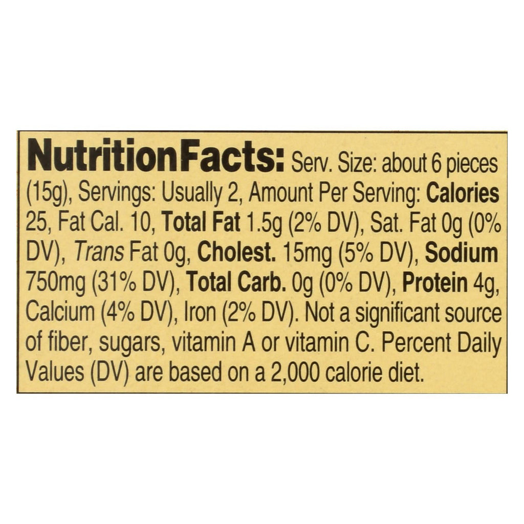 Reese Flat Anchovy Fillets in Pure Olive Oil, 2 oz (Case of 10)