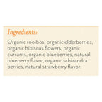 Rishi Organic Blueberry Hibiscus Tea (Pack of 6 - 15 Bags)