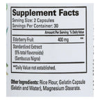Quantum Health Elderberry Extract, 400 mg, 60 Capsules
