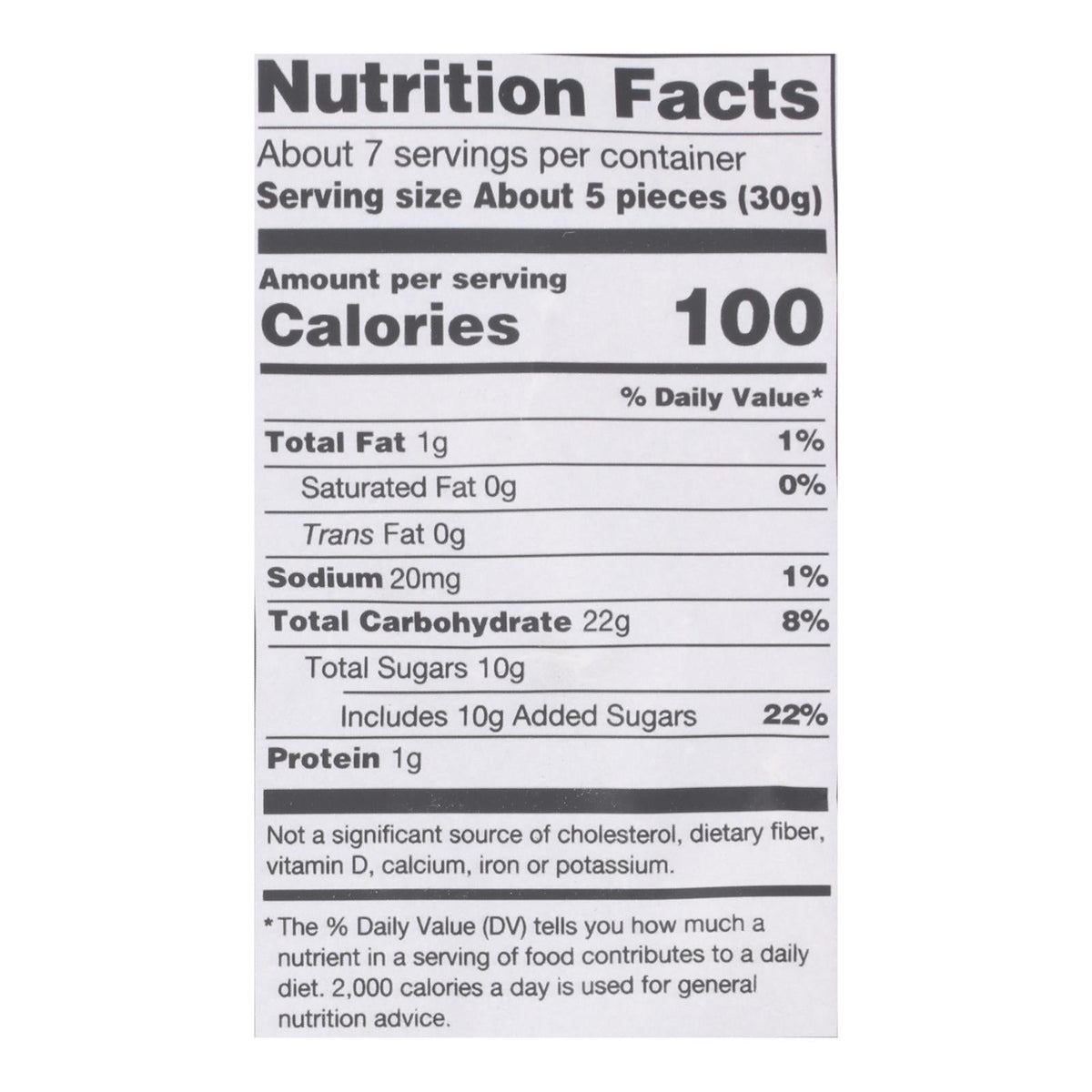 Darrell Lea Soft Eating Liquorice, Original, 7 oz (Case of 8)
