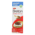 Breton Original Flax Crackers, 4.76 oz (Case of 6)